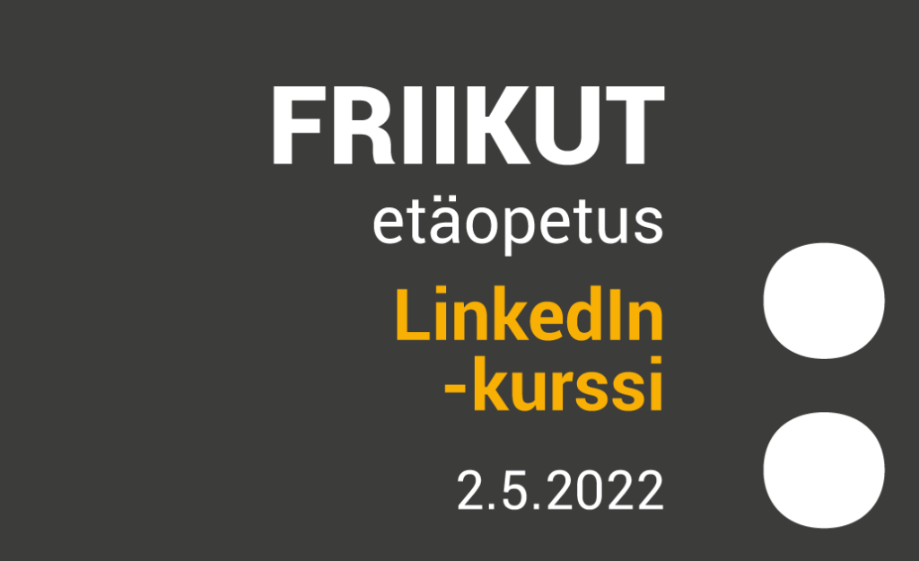 LinkedIn-kurssi | Freelance-graafikot | Freelancegraafikot